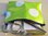 Kunterbunte Tasche Erste Hilfe 17x13 cm- türkis-grün mit flieder Reißverschluss