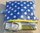 Kunterbunte Tasche Erste Hilfe 17x13 cm, blau-weiß mit gelbem Reißverschluss