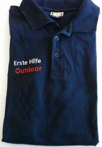 Erste-Hilfe-Outdoor Poloshirt